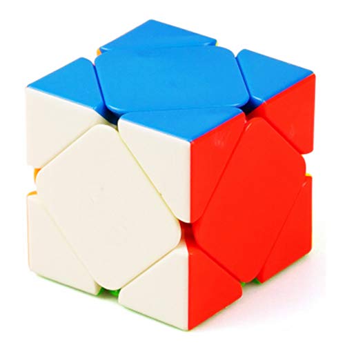 CuberSpeed Skewb Stickerless Magic Cube Skewb Stickerless Speed cube Puzzle Toys for Kids