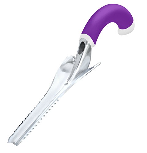 Radius Garden 10203 Ergonomic Aluminum Hand Weeder, Purple