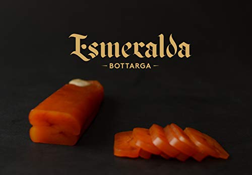 Bottarga Esmeralda - Caviar Of The Mediterranean - (Dried Mullet Roe) 3.19 ~ 4.2 oz Wild Caught from the Mediterranean Sea