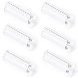 LoveInUsa Rolling Toothpaste Squeezer，6pcs Toothpaste Tube Roller Hanger Dispens
