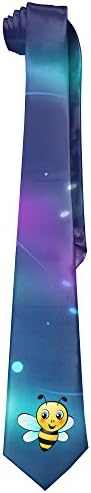 Men's Honey Bee Cute Fashion Skinny Neckties Skinny Ties
