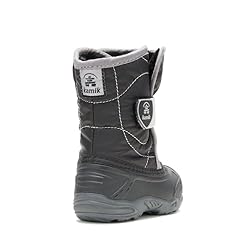 Kamik Snowbug 5 Snow Shoe, Black, 12 US Unisex