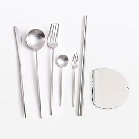 Amazon Cesa Beams カトラリー カトラリーセット おしゃれ カトラリー ゴールド カトラリー 北欧 キャンプ クチポール風 基本6本 レスト１個 スプーン フォーク ナイフ ティースプーン ケーキフォーク お箸 ステンレス ィナーカトラリーセット 光沢感 高級感ある
