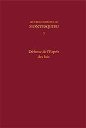 Oeuvres complètes de Montesquieu