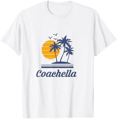Amazon.com: Coachella California CA City Beach Tourist T-Shirt for