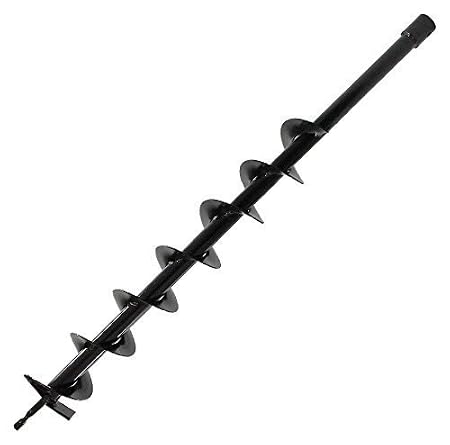 Trapano A Terra WERHE Per Trapano Con Adattatore HEX ⌀50 Mm, Lunghezza 80 Cm, 1,5 Kg