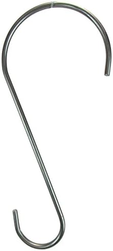 Squirrel Stopper SSBSH12 12" Stainless Steel Branch S Hook, Silver