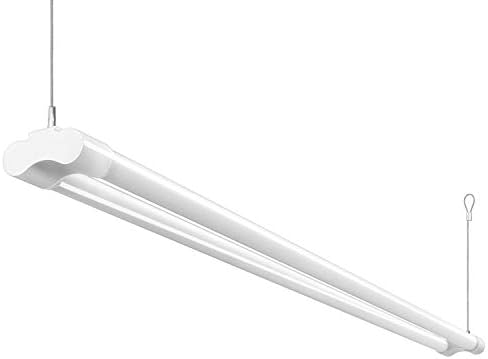 TimeLED LED Shop Light for Garage, 4FT 3600LM 36W 5000K Daylight White, Hanging or Flush Mount Workbench Light, LED Garage Light