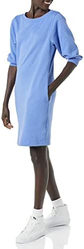 amazon ladies patio dresses AmeriMark Womens Muumuu House Patio Dress Ladies Flowy Short Sleeve Sun Dress Lounger Gown Sleepwear - Midnight