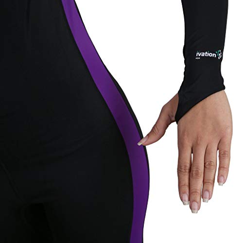 image for Ivation Womens Wetsuit - Lycra Full Body Diving Suit & Sports Skins fo