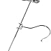 LOHAS Home 4 Tier Skirt Hanger Pants Hanger Stainless Steel Foldable Space Saving Hangers (2-Pack)