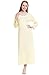 Del Rossa Women's Cotton Knit Nightgown, Long Scoop Neck Sleep Dress