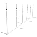 Affordable Agility Fixed 6 Pole Weave Set