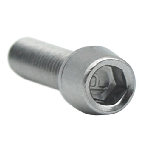 JooFn Bolts Screw With Washers For MTB Bike Bicycle Stem M5x20mm Steel Allen Hex Tapered 20pcs