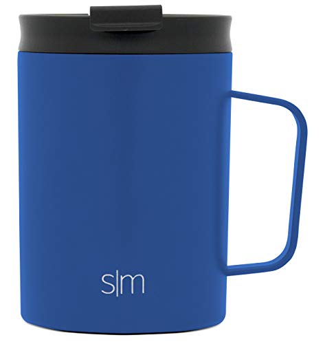 Simple Modern 12oz Scout Coffee Mug Tumbler - Travel Cup Vacuum Insulated Camping Flask with Lid 18/8 Stainless Steel Hydro Thermos -Twilight - Thumbnail 2