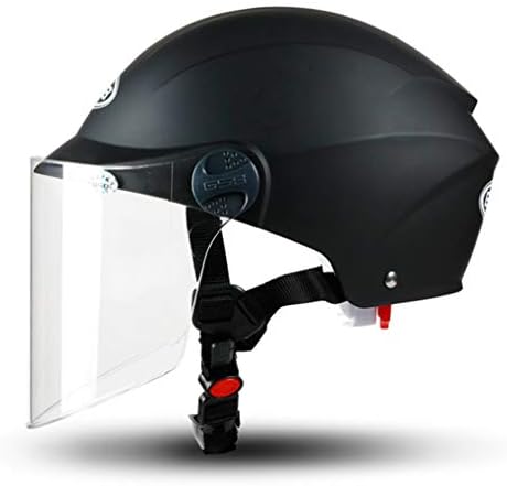 オートバイ 開閉シールド ヘルメット レディース メンズ 軽量 耐衝撃 シールド 吸汗 通気 アウトドア オールシーズン対応 Abs ハーフヘルメット 半キャップ ハーフバイクヘルメット おしゃれ オートバイ 安全 B07vr5hk8x 2 607円 大人気 New Arrival 最安値挑戦 年