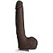 Doc Johnson Rob Piper - ULTRASKYN 10.5” Cock with Removable Vac-U-Lock Suction Cup - F-Machine Compatible Dildo - Black