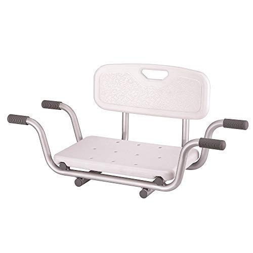 Suspended Bath Bench Across The Bath Board seat (with Backrest) Amazon