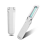 BRIGHTINWD Foldable UV Sanitizing Wand Mini Travel UV Light Sterilizer Kills Mold, Bacteria, Germs, Viruses Give Your Family a Clean Living Environment at Home, Office, School, Hotel Without Chemical