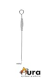 Aura Outdoor Products Ash Tool for Big Green Egg, Kamado Joe and Other Charcoal Grills