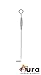 Aura outdoor products Ash Remover Cleaning Tool for Big Green Egg, Kamado Joe and Other Charcoal BBQ Grills