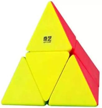 Cubelelo QiYi MoFange 2x2 Pyraminx Stickerless Rubik Rubic Rubix Speed Cube Puzzle Toy