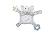 Snuggin - The Comforting Day and Night Lovey Miracle for Babies (Gray Elephant) - Plush Stuffed Animal Pacifier and Teether Holder