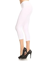 Leggings Recortada Mania algodón y spandex LEGGINGS Capri Mallas Tamaño S a 3 X Plus