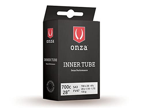 Onza Air Chamber MTB SA3-0.9mm, Unisex Adult, Black, Size 26'' -27.5''