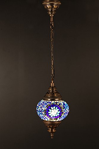 (Height: in) Mosaic Chandelier Set Single Kuwait Ubuy