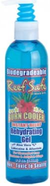 ReefSafe Beach Buff Instant Relief Sun Burn Cooler with Lidocaine Gel Pump