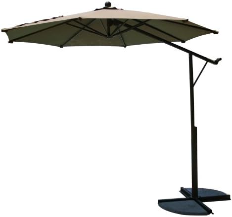 Amazon Com Ace Evert 8603 Dual Function Umbrella 9 Feet Sunbrella Beige Patio Umbrellas Garden Outdoor