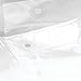 iDesign Vinyl Shower Liner, PVC-Free Curtain with Magnets for Master, Guest, Kids' Bathroom, Bathtub, Long, Clear