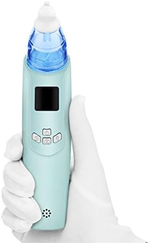 Amazon Co Jp 赤ちゃん鼻吸入器 新生児および幼児のための安全で 速く 衛生的なスノーサッカー バッテリー操作された鼻クリーナー 青 スポーツ アウトドア