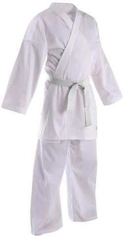 Mor Sporting Karate Uniform White Full Set with Shirt, Pant & White Belt