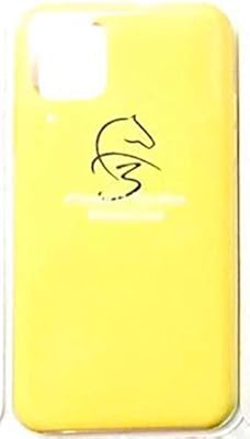 فازا F3 ايفون 11 برو ماكس غطاء حماية من السيليكون اصفر Amazon Ae