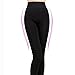 Funnywe LA. Helena Womens Warm Winter Fleece Lined Thermal Tights Leggings (Black)