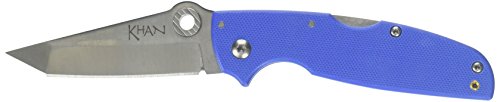 Cold steel khan folder knife, blue, 3"