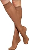 Silkies Women's Sheer Renu Support Knee Highs 2 Pair Pack