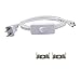 SinLoon UL-LP Certification 18AWG T5 T8 LED Wire Connector Power Cord LED Tube Power Extension Cord with on/Off Swith US Plug for LED T5 T8 Light Tube Integrated Extension Cable ((2M SW)