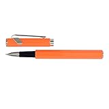 Caran d'Ache 849 Fountn Pen Orange Fluo Nib F