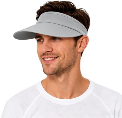 Wide Brim UV Protection Seamless Ponytail Visor Hat for Women Golf Beach Travel WANDER Sun Visor Hats for Women Wide Brim UV Protection  main image 2