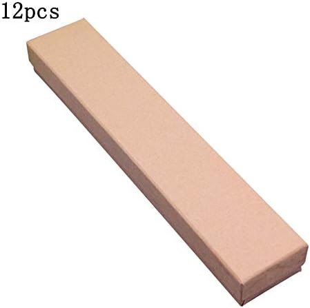 Clockeikic Kraft Paper Box Ring Jewelry Box Double Earrings Box Hair Clip Gift Box