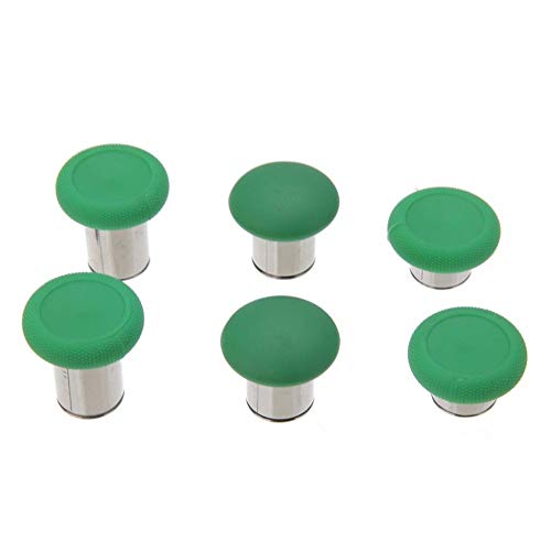 heaven2017 Metal Controller Buttons Set Thumbsticks Mod Replacement Kit for Xbox One Elite Red - Thumbnail 4