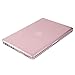 MOSISO Plastic Hard Shell Case & Keyboard Cover & Screen Protector Only Compatible with MacBook Pro 13 inch (A1278, Old Version with CD-ROM), Release Early 2012/2011/2010/2009/2008, Rose Gold