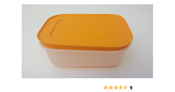 Tupperware Congelación congelar contenedores naranja rosa ...