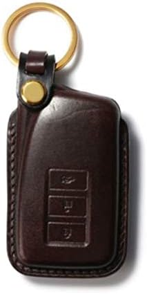 Amazon Crazy Smith Lexus レクサス Rx Gs Is Nx Lx用 手作り本革キーケース スマートキーカバー ダークブラウン キーケース キーホルダー 車 バイク