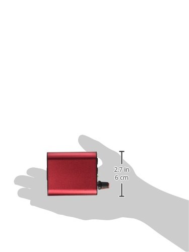 1TattooWorld Professional Tattoo Red Mini Power Supply, OTW-P034-1