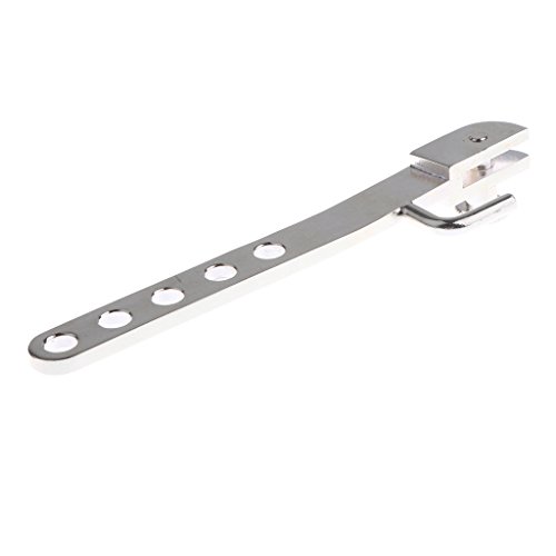 image for Baosity 2 Pcs of Set Adjust Bassoon Strap Silver Plating Bassoon Strap