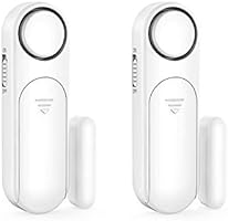 Window Door Sensor Alarm 2 Pack - DIY EASY to Install